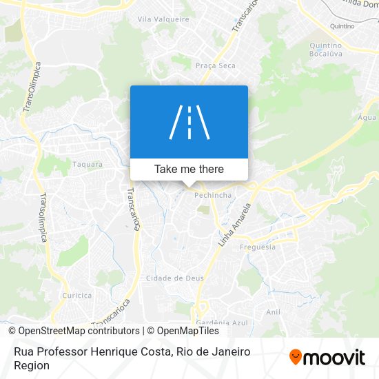 Rua Professor Henrique Costa map