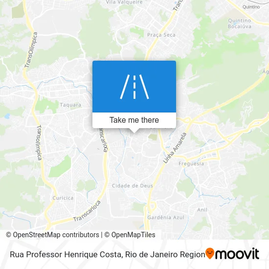 Rua Professor Henrique Costa map