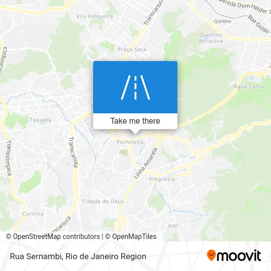 Rua Sernambi map