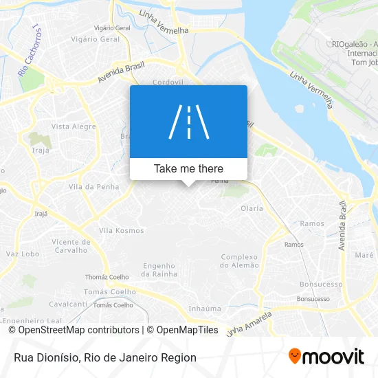 Rua Dionísio map