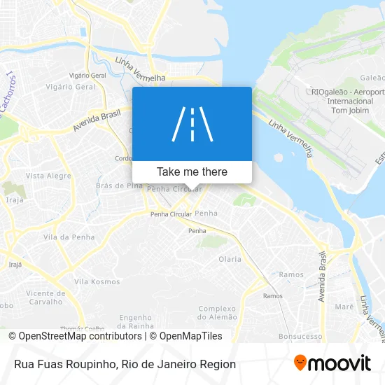 Rua Fuas Roupinho map