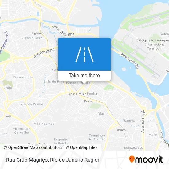 Rua Grão Magriço map