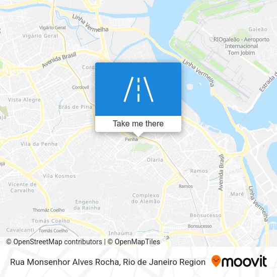 Rua Monsenhor Alves Rocha map
