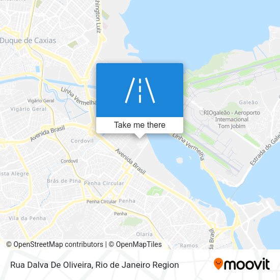 Rua Dalva De Oliveira map