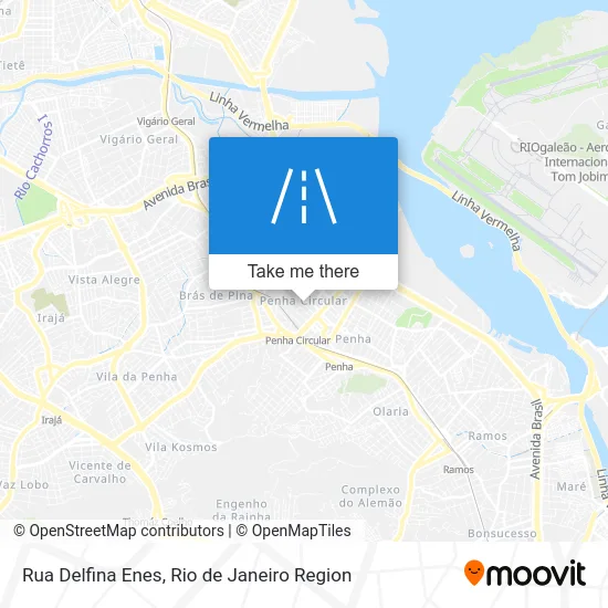 Rua Delfina Enes map