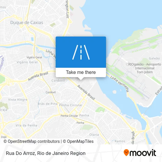 Rua Do Arroz map