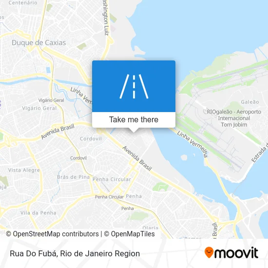 Rua Do Fubá map