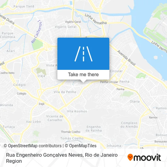 Rua Engenheiro Gonçalves Neves map
