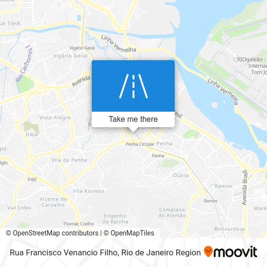Rua Francisco Venancio Filho map