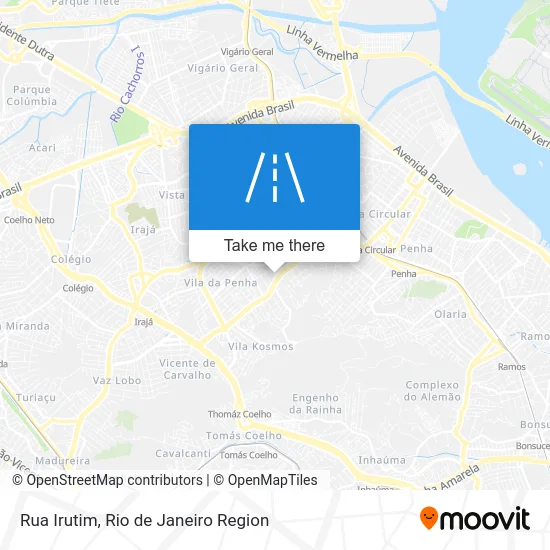 Rua Irutim map