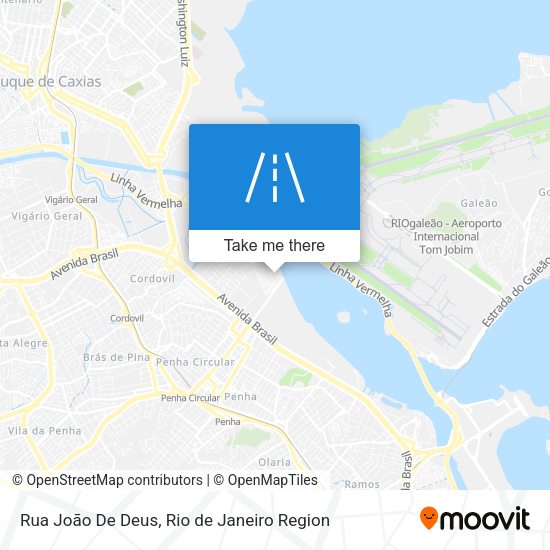 Rua João De Deus map