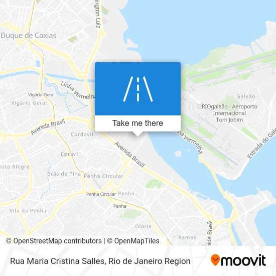 Rua Maria Cristina Salles map