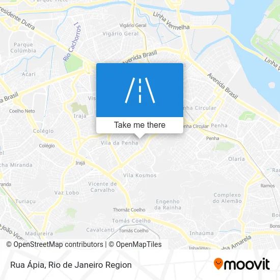 Rua Ápia map