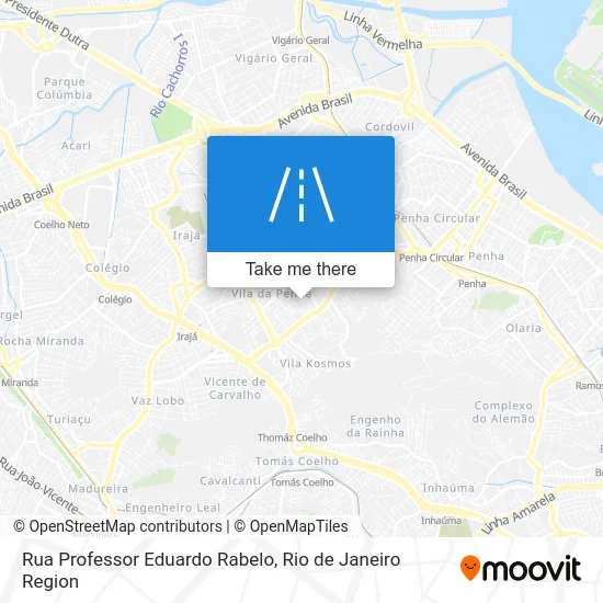 Rua Professor Eduardo Rabelo map