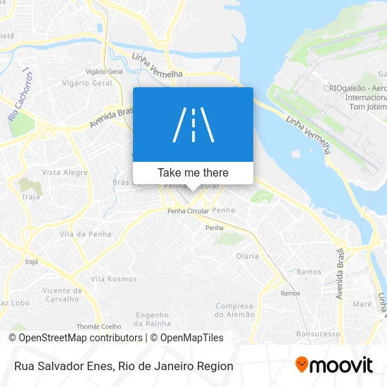 Rua Salvador Enes map