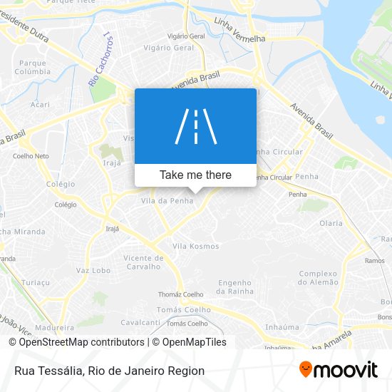 Rua Tessália map