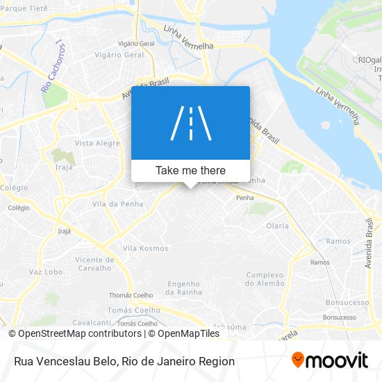 Rua Venceslau Belo map