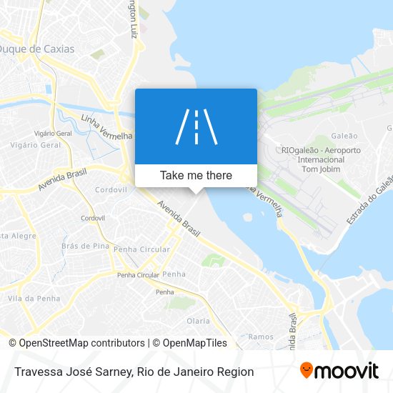 Travessa José Sarney map
