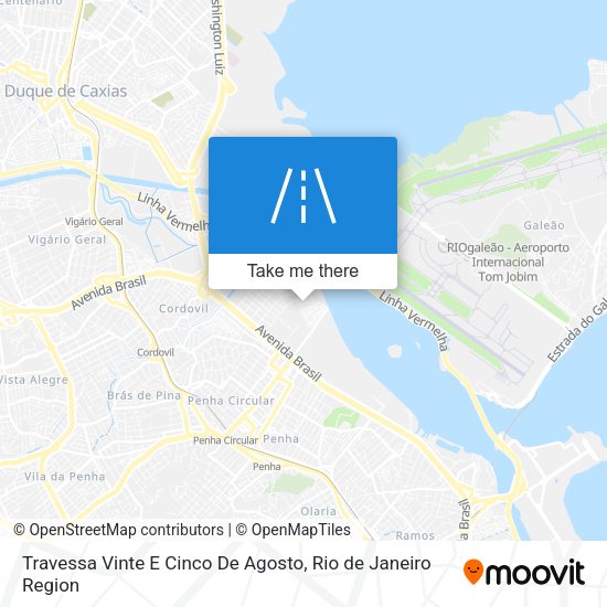 Travessa Vinte E Cinco De Agosto map