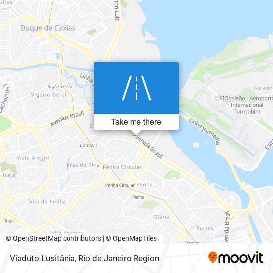 Viaduto Lusitânia map