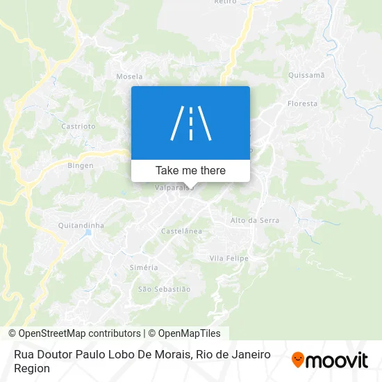 Rua Doutor Paulo Lobo De Morais map
