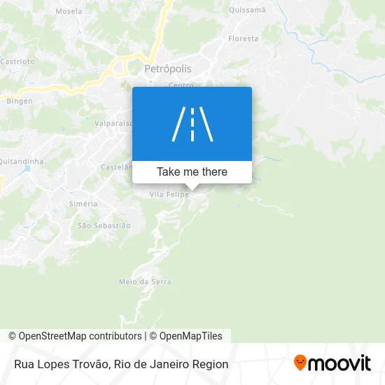 Rua Lopes Trovão map