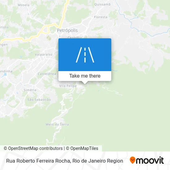 Rua Roberto Ferreira Rocha map