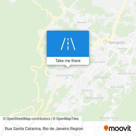 Rua Santa Catarina map