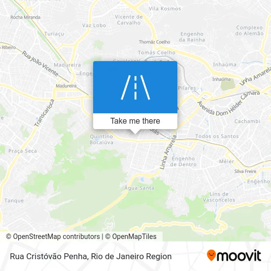 Rua Cristóvão Penha map
