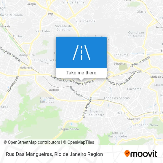 Rua Das Mangueiras map