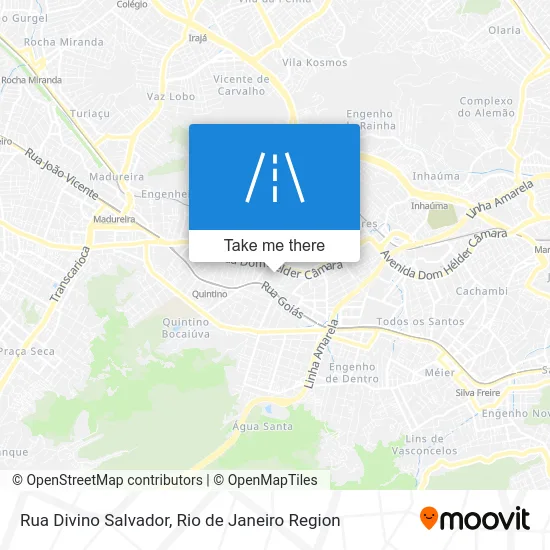 Rua Divino Salvador map