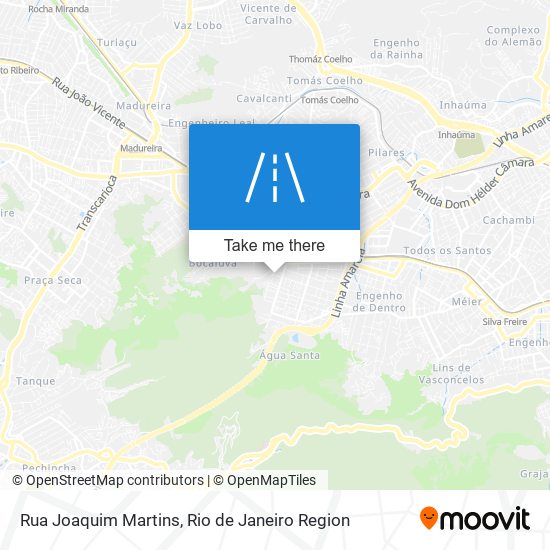 Rua Joaquim Martins map