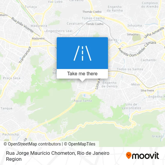 Rua Jorge Maurício Chometon map