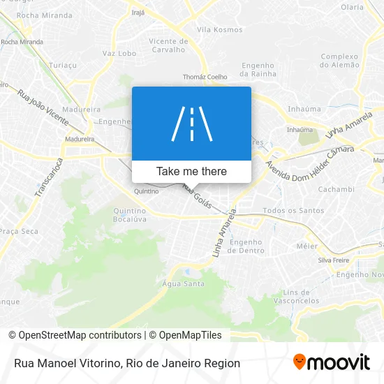 Rua Manoel Vitorino map