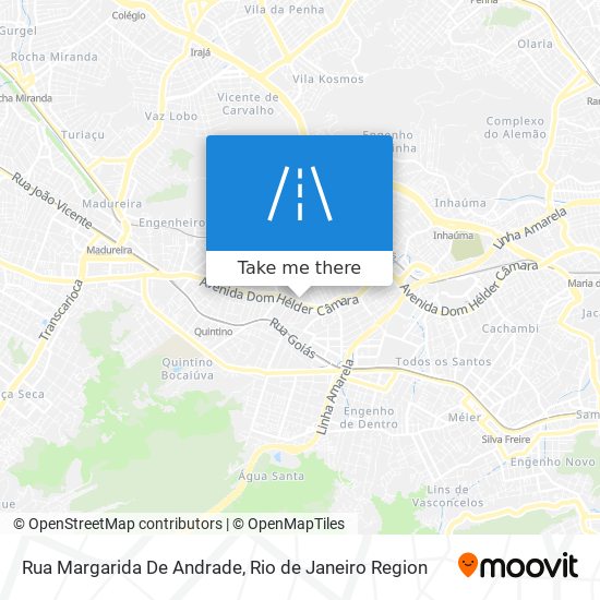 Mapa Rua Margarida De Andrade