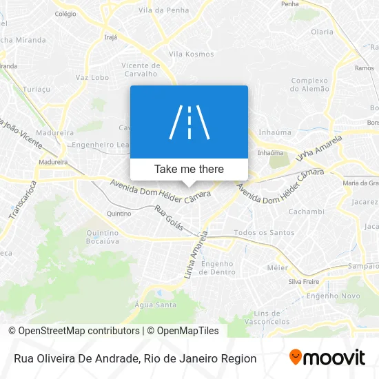 Rua Oliveira De Andrade map