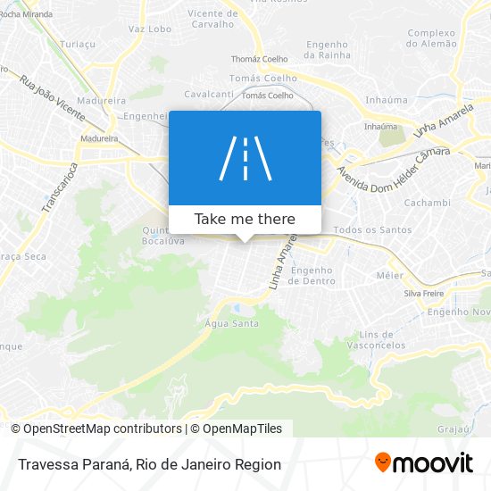 Mapa Travessa Paraná