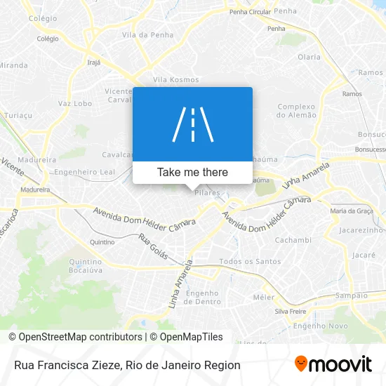 Rua Francisca Zieze map