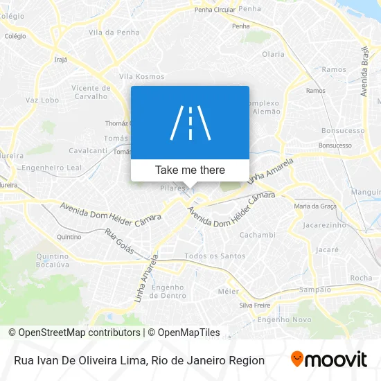 Rua Ivan De Oliveira Lima map