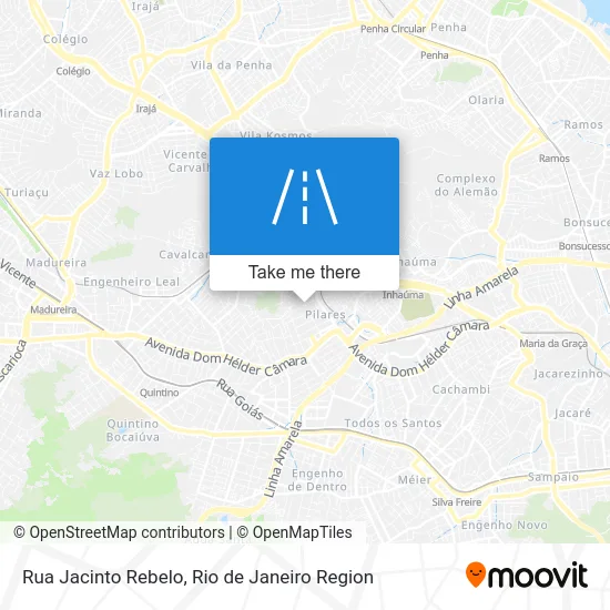 Rua Jacinto Rebelo map