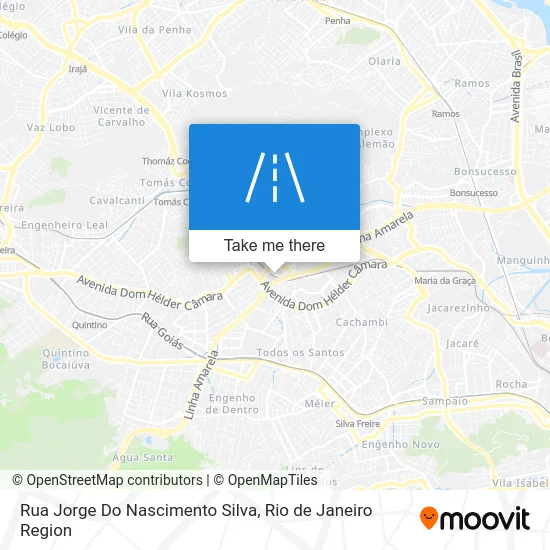 Rua Jorge Do Nascimento Silva map