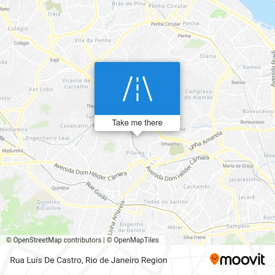 Rua Luís De Castro map