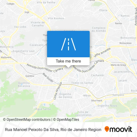 Rua Manoel Peixoto Da Silva map