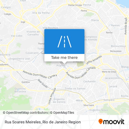 Rua Soares Meireles map