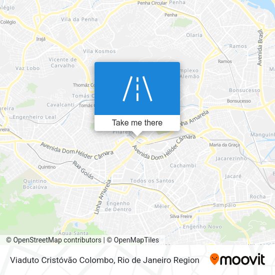 Viaduto Cristóvão Colombo map