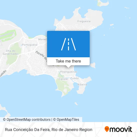 Rua Conceição Da Feira map