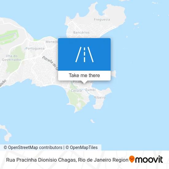 Rua Pracinha Dionísio Chagas map