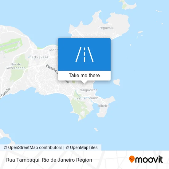 Rua Tambaqui map