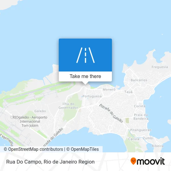 Rua Do Campo map