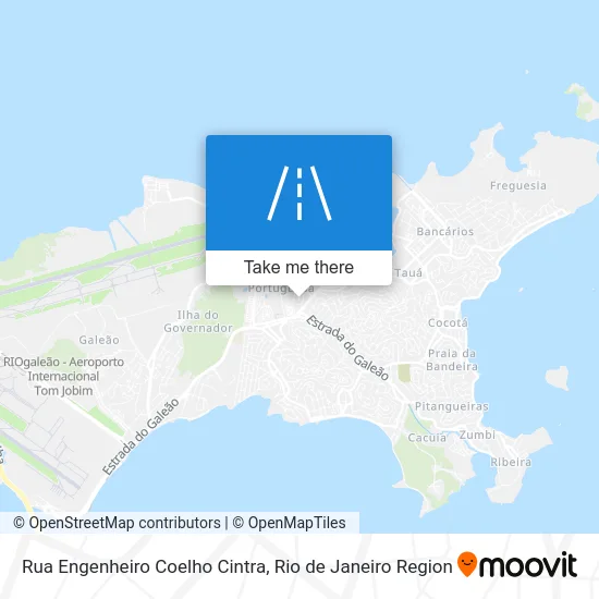 Rua Engenheiro Coelho Cintra map